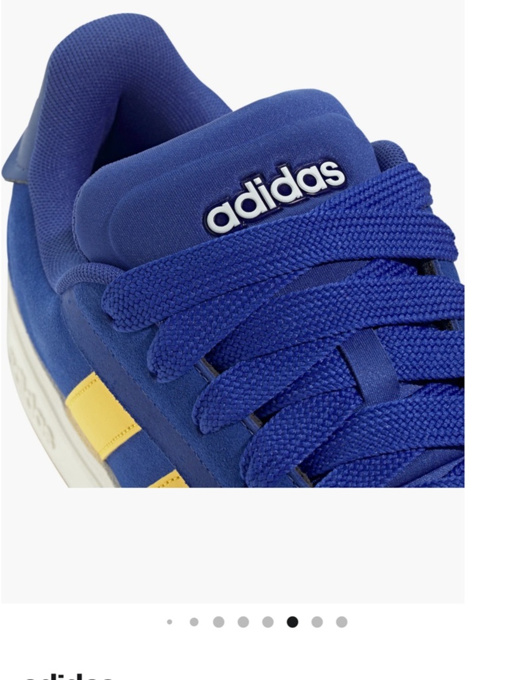 Adidas Alpha Grand Court Sneaker (w/CloudFoam) - Picture 3 of 8